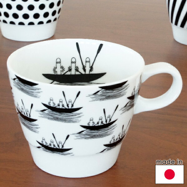 ムーミン マグカップ（イングレーズ絵付） ニョロニョロ【店頭受取も可 吹田】のサムネイル