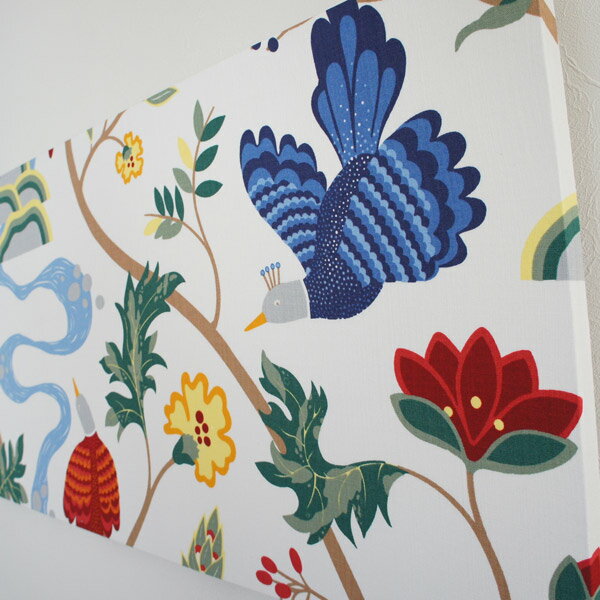 �ڥ����ѡ���������Ź����P5�ܡۥե��֥�å��ѥͥ� �ܥ饹���åȥ� boras cotton BIRDLAND�ʥС��ɥ��ɡ�/WHITE 136��50cm��ŹƬ������ ���ġ�