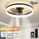 【2025新製品】シーリングファン サーキュレーター 5年保証 シーリングライト DC シーリングファン 軽量 薄型 ファン付き LED 扇風機 小型 調光調色 北欧 リモコン 脱衣所 寝室 居間 部屋 省エネ リビング プレゼント シーリングファンライト
