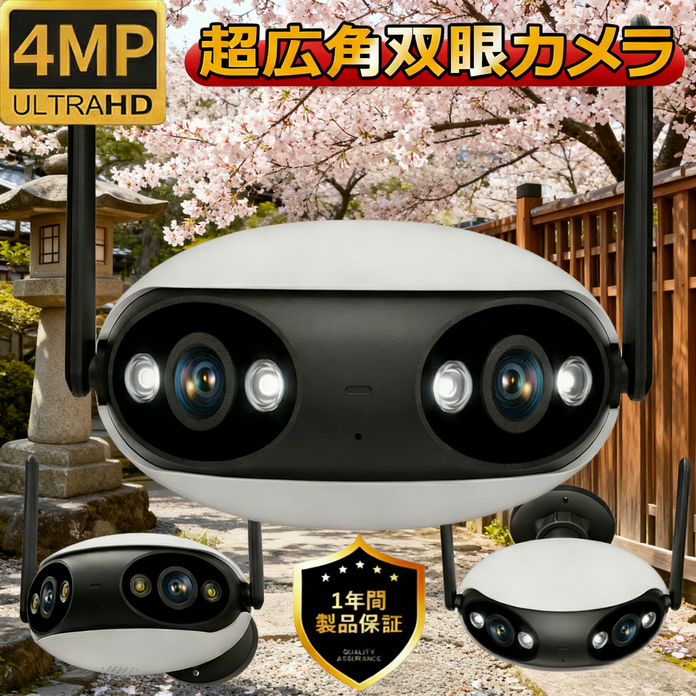 楽天市場】180° パノラマ（防犯カメラ｜防犯関連グッズ）：日用品雑貨