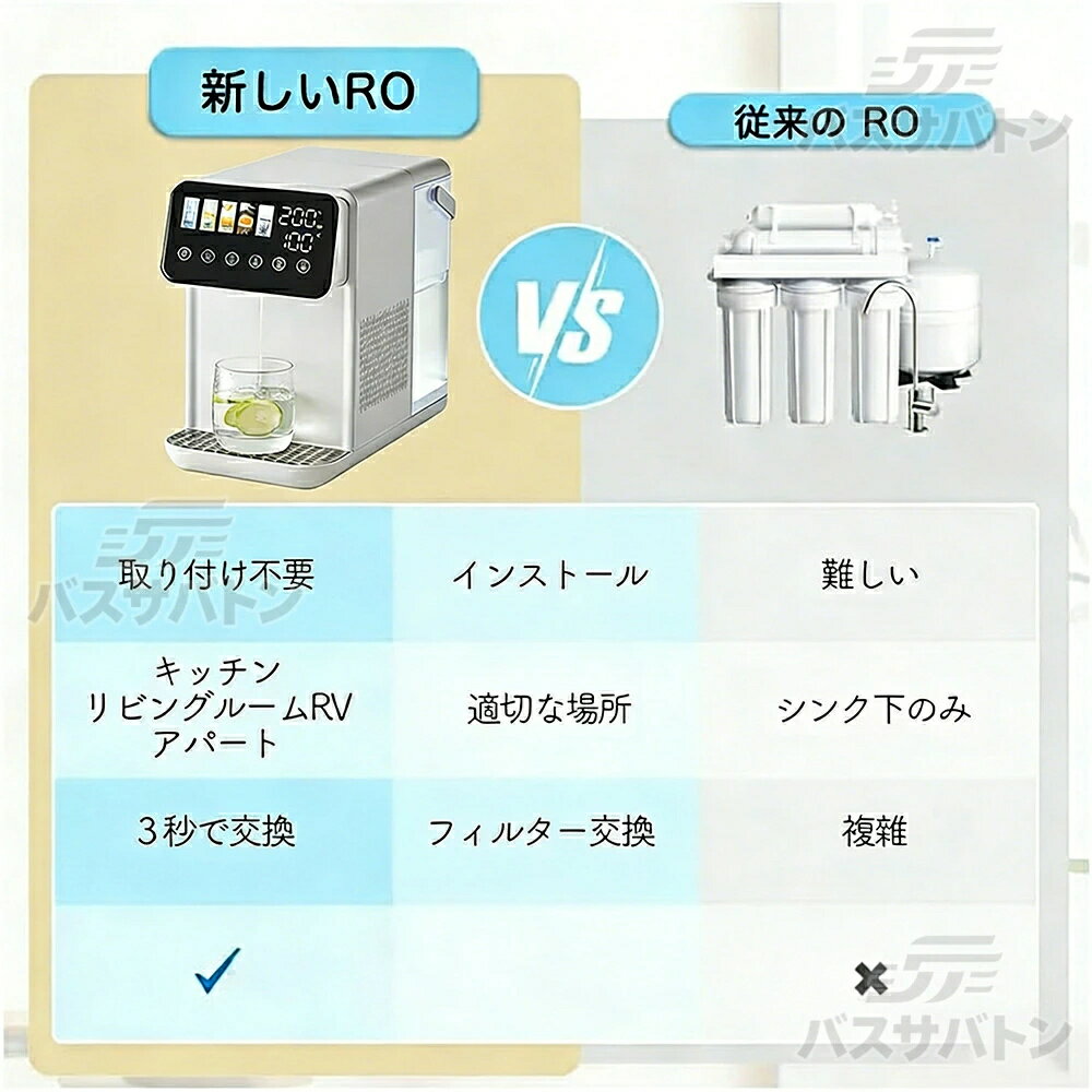 【2026最新登場 】 ウォーターサーバー 浄...の紹介画像3