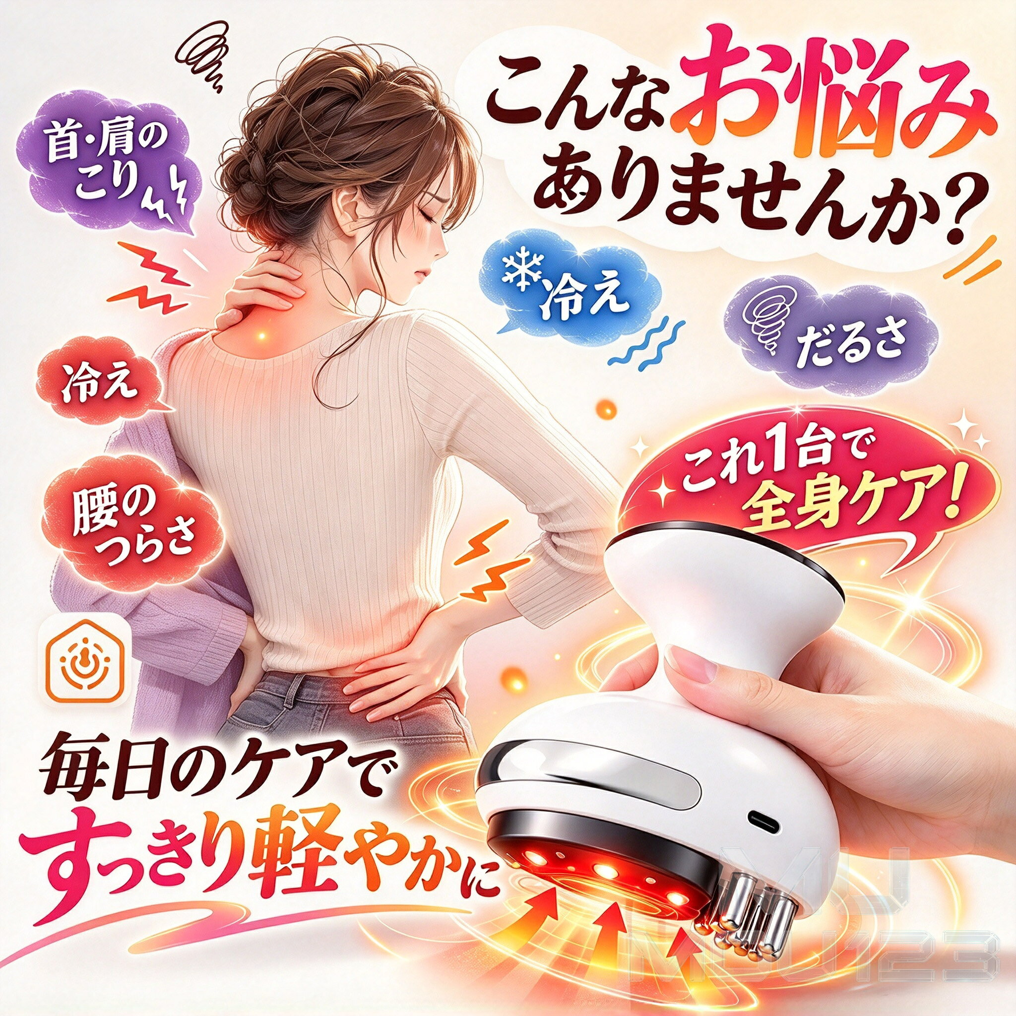 【SNSで人気UP！】電動吸玉マッサージ器 セルライト用電動吸盤 真空吸引 セルライ...