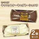 ガトーショコラ ホワイトデー 個包装 キャロットケーキ お試し ミニ2個 ケーキ プレゼント お菓子 セット ギフト 御祝い ギフト 焼き菓子 おかし お取り寄...