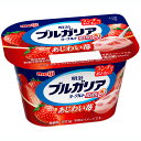 明治ブルガリアヨーグルト脂肪0 あじわい苺 12個入り×180gヨーグルト食品 meiji【送料無料 ...