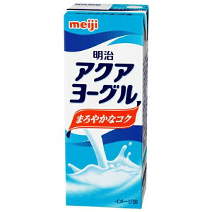 明治アクアヨーグル 200ml×24本入り スポーツ飲料 ソフトドリンク ブリックパック meiji【送料無料】【代引き不可】