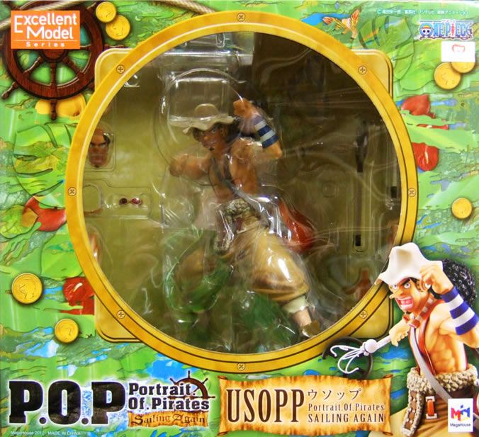 □ウソップ POP フィギュア ”Sailing Again”ONE PIECE ワンピース フィギュア メガハウス 国内正規品 Portrait.Of.Pirates USOPP