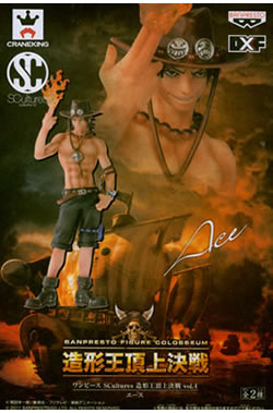 □【未開封 Vol.4 ポートガス D エース 単品】造形王頂上決戦 ONE PIECE ワンピースフィギュアバンプレスト Scultures 国内正規品【代引き不可】【J】