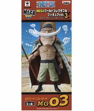 ONE PIECE ワンピース MEGA ワールドコレクタブルフィギュア WCF vol.3 MG03 エドワード ニューゲート白ひげ全1種 未開封 メガ ワーコレ フィギュア国内正規品【代引き不可】【J】