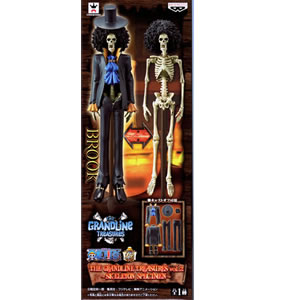 ▲ ONE PIECE ワンピース グランドライン トレジャーズ vol.2 ブルック GRANDLINE TREASURES〜SKELETON SPECIMEN〜 グラトレグランドライン フィギュア 国内正規品