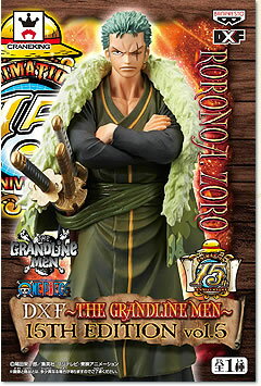 ▼ 【未開封 15TH EDITION vol.5 ゾロ 単品】ONE PIECE ワンピース グランドライン メン〜GRANDLINE MEN〜 DXフィギュアRORONOA.ZORO グラメン グランドライン フィギュア 国内正規品【代引き不可】【F】