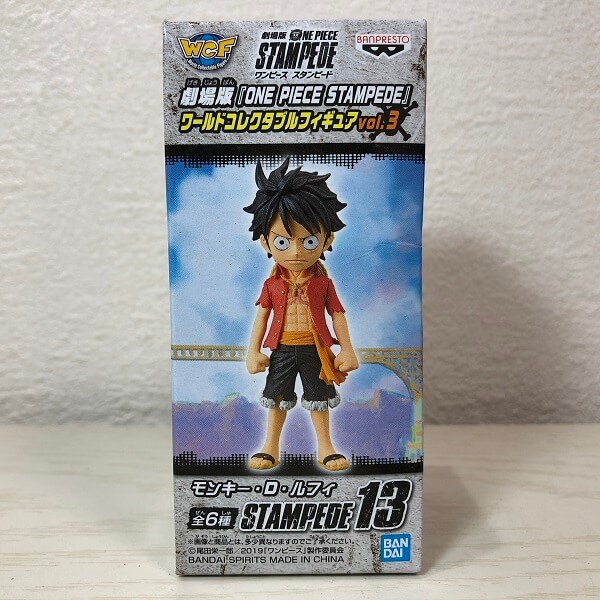 【未開封】ワンピース ワールドコレクタブルフィギュアWCF 劇場版「ONE PIECE STAMPEDE」ワールドコレクタブルフィギュア vol.3 STAMPEDE13 モンキー D ルフィ 単品MONKEY D LUFFY ワーコレフィギュア 国内正規品【代引き不可】