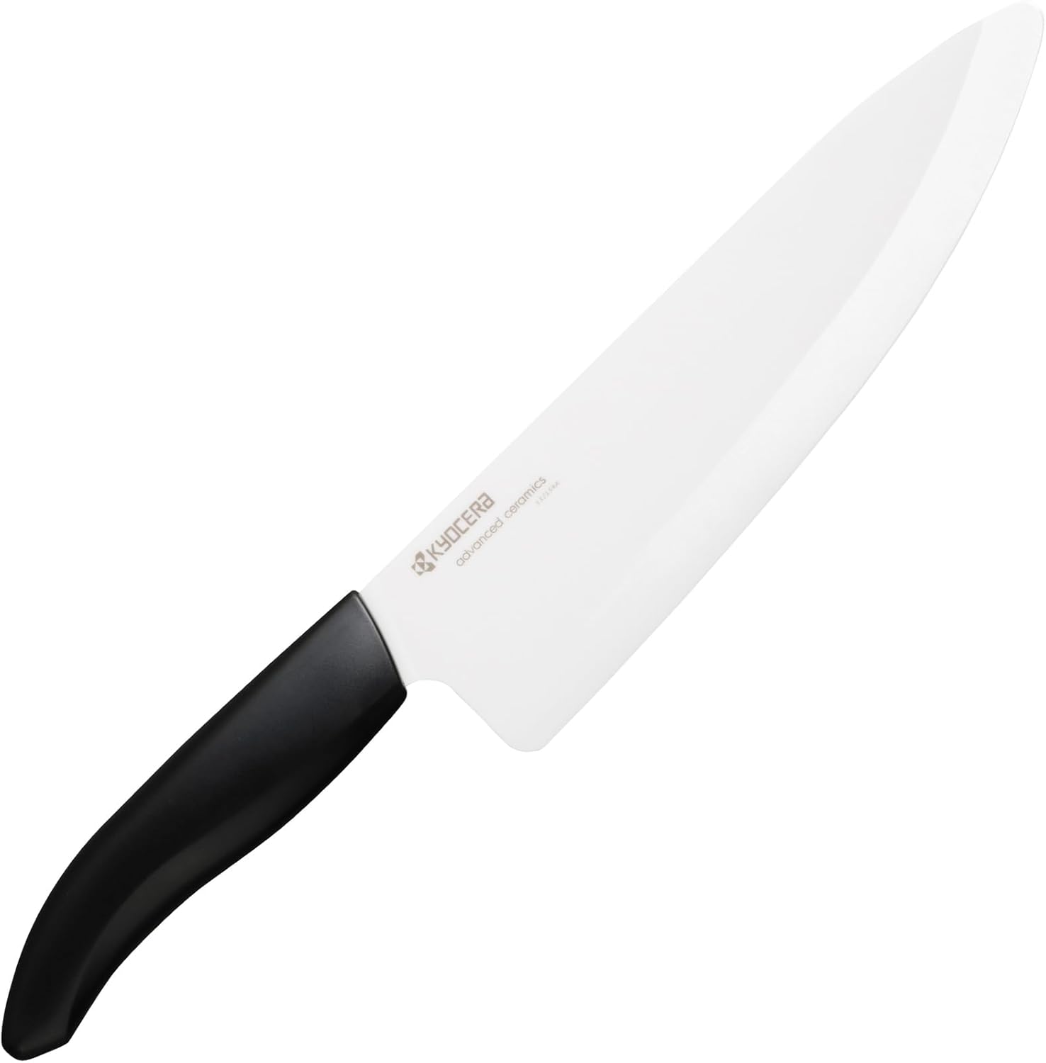 Rakuten - 送料無料 　京セラ 包丁 セラミック FKR-200CBK-AZ 牛刀 20cm 食洗器対応 除菌漂白可 錆びない 食品へのにおい移りなし 軽量 切れ味長持ち ブラック