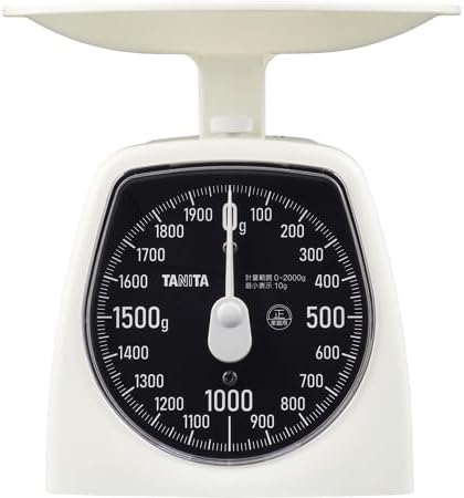 Kitchen Scales - 送料無料　タニタ アナログクッキングスケール 2kg KA-442 ホワイト