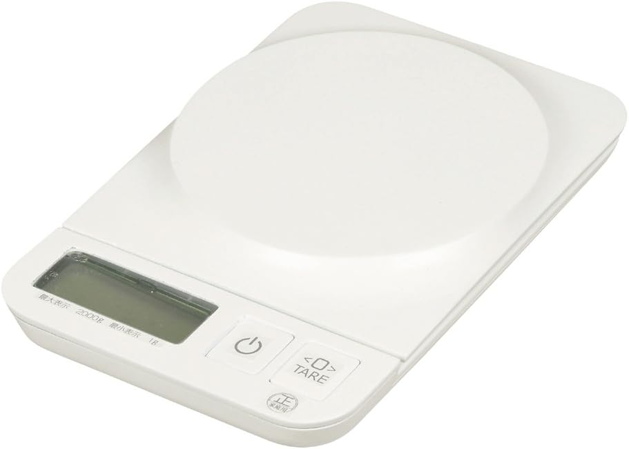 Rakuten - □送料無料□パール金属 デジタル キッチン スケール 2.0kg用 ホワイト シンプルミー D-18　はかり