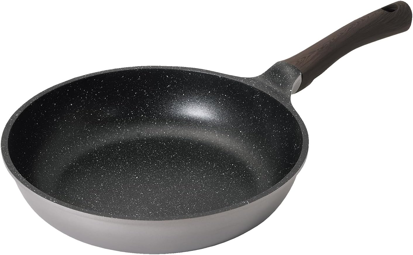 樂天商城 - 送料無料　パール金属 フライパン 28cm HC-977 軽い 軽量 ガス火専用 マーブルコート 耐摩耗性試験100万回クリア PFOA FREE PTFE FREE 金属ヘラ使用可能 丈軽
