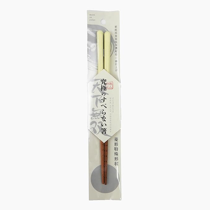 樂天商城 - ★送料無料・代引き不可★ イシダ(Ishida) 究極のすべらない箸 21cm 【135528】 アイボリー