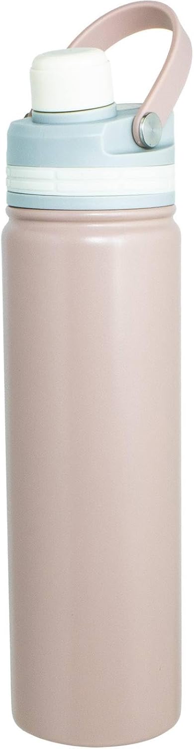 Rakuten - 送料無料　リビング マグリッドストローボトル 700ml ピンク