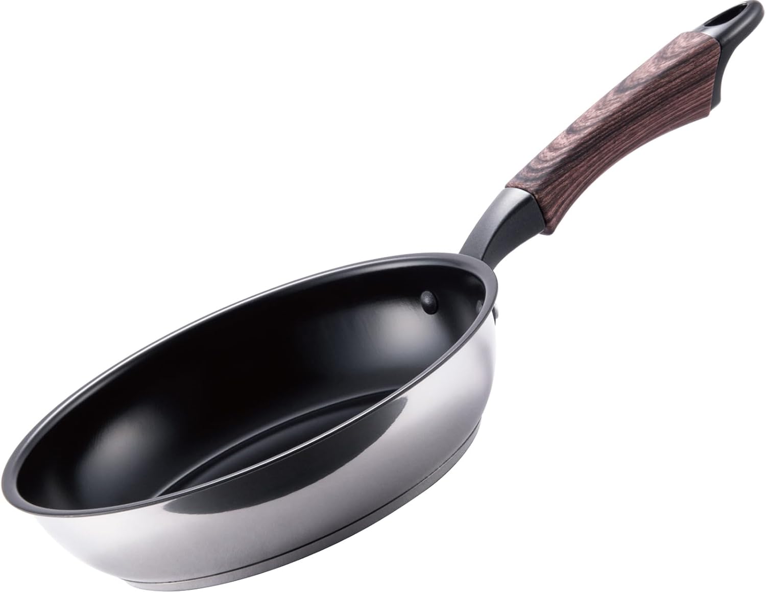 乐天商城 - 送料無料　北陸アルミ フライパン20cm メセラゼロ S-1332 ステンレス IH対応 省エネ調理 遠赤外線効果 IH調理器の熱変換効率100％ 保温性 熱伝導率 丈夫 表面が固く キズに強い ステンレスとアルミニウム3層底構造 セラミック加工 焦げ付きにくい PFOA・PFASフリー