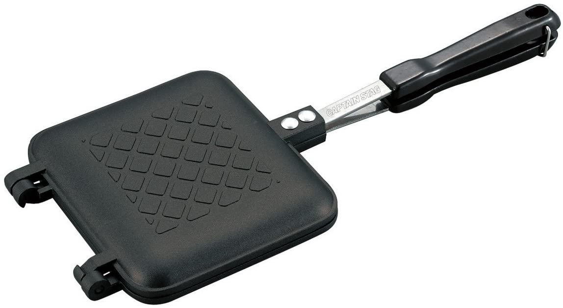 送料無料 キャプテンスタッグ(CAPTAIN STAG) UG-3005 キャストアルミ ホットサンドトースター トーストメーカー ふっ素樹脂加工通販格安セール情報 楽天 通販