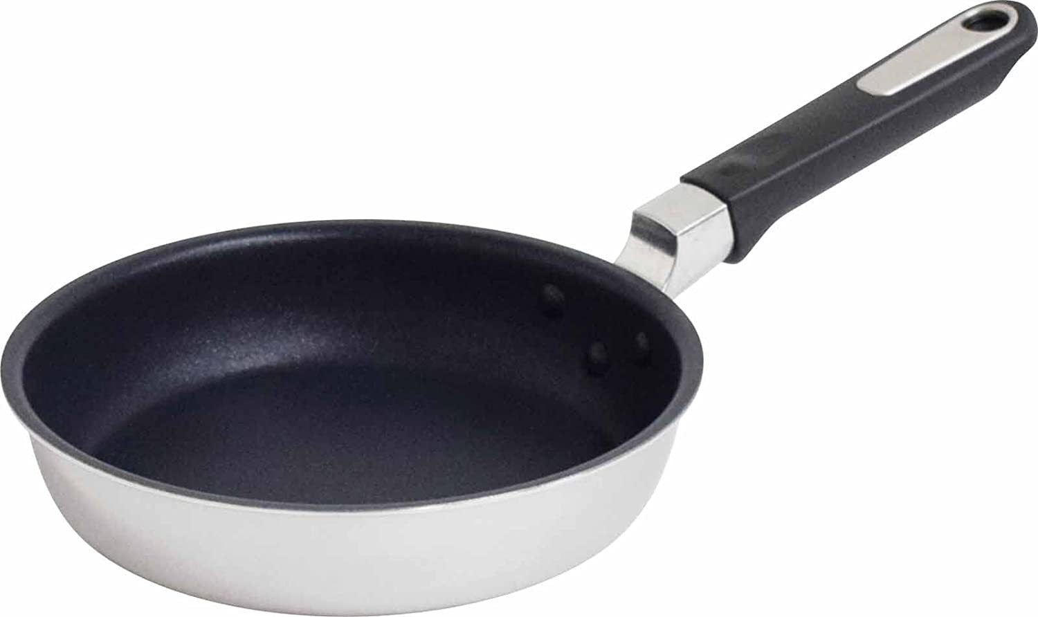 送料無料　ウルシヤマ金属工業 フライパン 18cm IH対応 日本製 クワトロプラス QTP-F18 シルバーのサムネイル