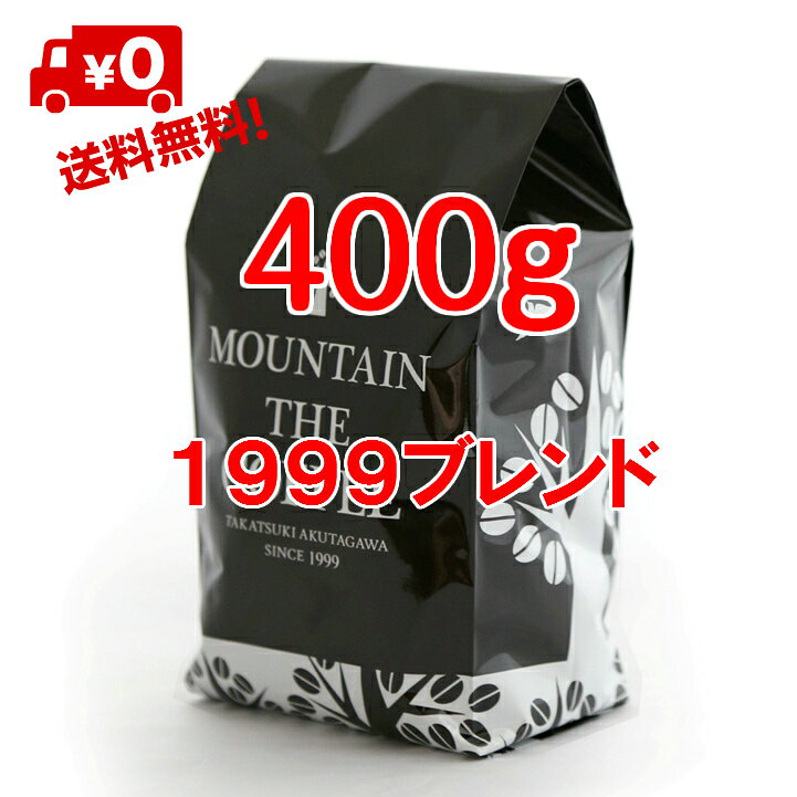 自家焙煎コーヒー マウンテンのコーヒー豆 自家焙煎コーヒーマウンテン 1999ブレンド400g（200g×2袋）【期間限定　8月のオリジナルブレンド】【送料無料｜アングル2