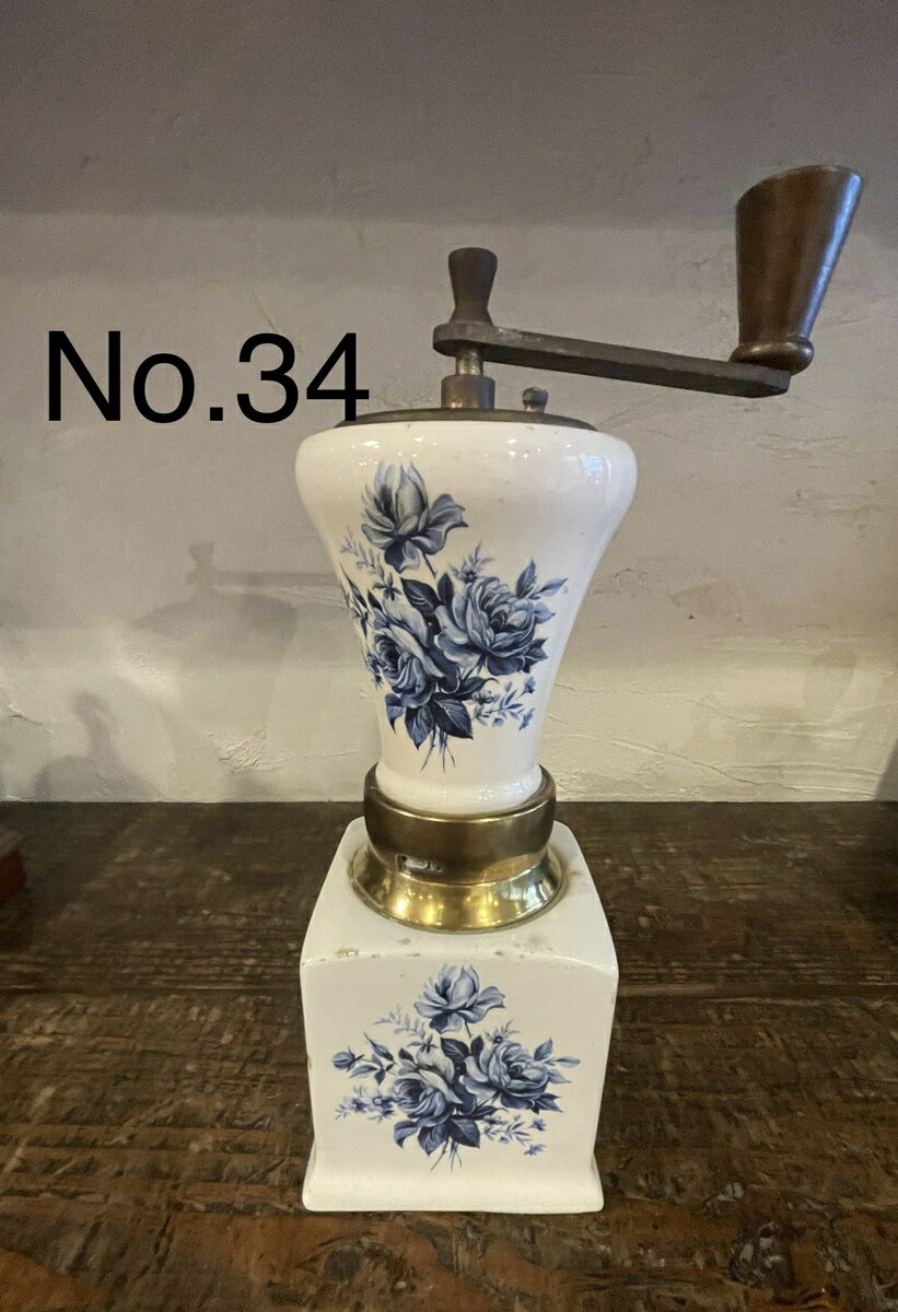 【#034】 MAZZONI porcelain coffee mill