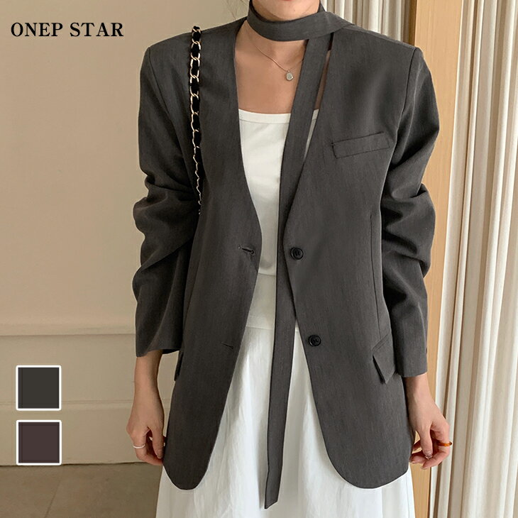 【2/14 45%OFF！3点で55％OFFクーポンで】テーラードジャケット風アウター レディース アウター ジャケット テーラードジャケット ウエストマーク ポケット 大人カジュアル 春 秋 20代 30代 40代 50代 ワンピスター