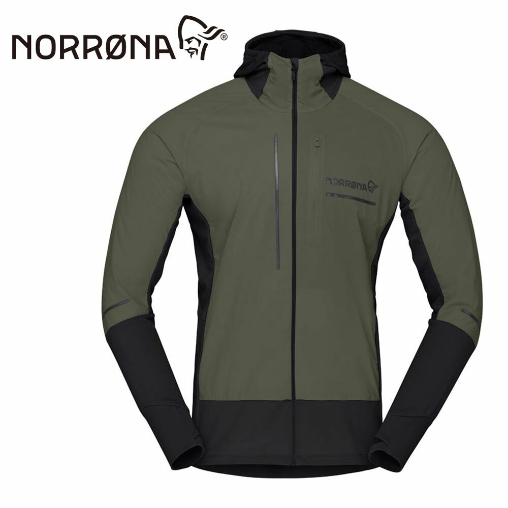 NORRONA(ノローナ)SENJA Alpha90 Zip Hood (M) (メンズ セーニャ アルファ90 ジップ フード)