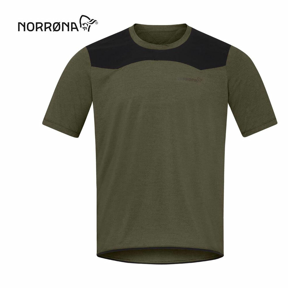 NORRONA(Υ)skibotnwoolequalizerT-Shirt(ܥåȥ󥦡륤饤)(DarkOlive)()(T)()(ɽ)(Ⱦµ)(Υ)(١쥤䡼)(ޥƥХ)()̵