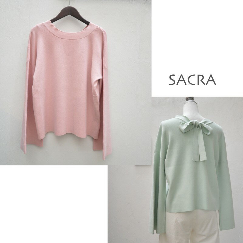 SACRA（サクラ） バックリボンボーダーカットソー　　124 Item | SACRA（サクラ）オフィシャルサイト