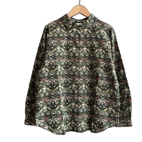 Bonpoint】ストロベリーシーフブラウス 12♡ リバティ♡いちご