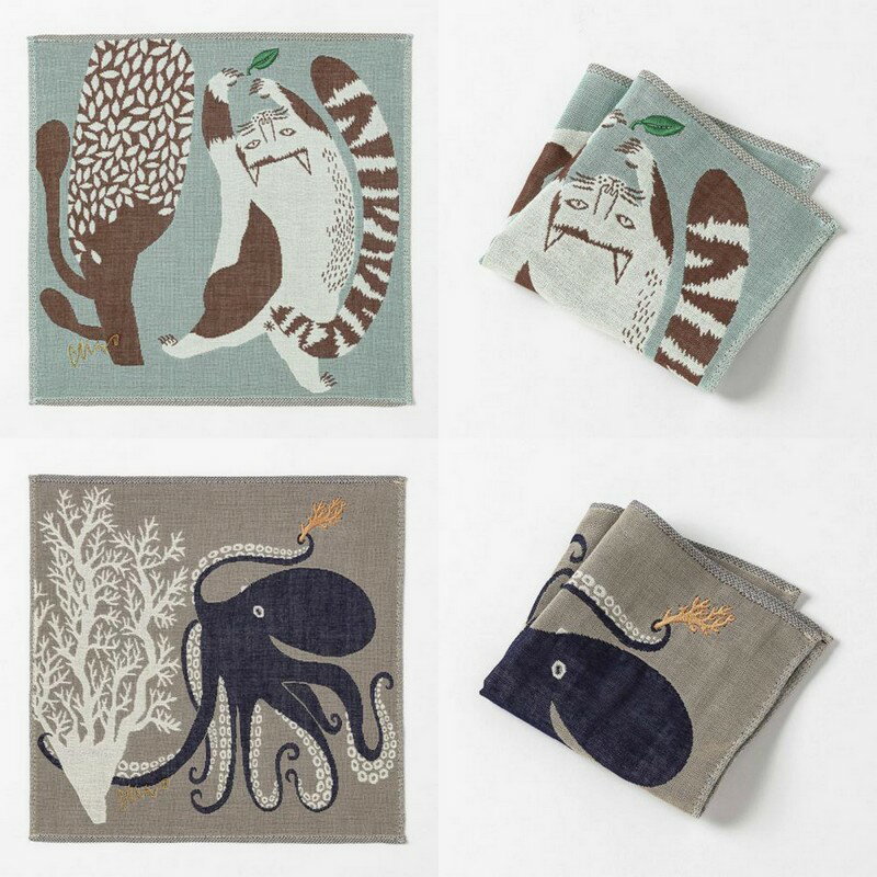 MOUNT BLUE SELECTIONの【moritaMiW】モリタミウ　森田MiW 3重ガーゼハンカチタオル　A-69497｜アングル3