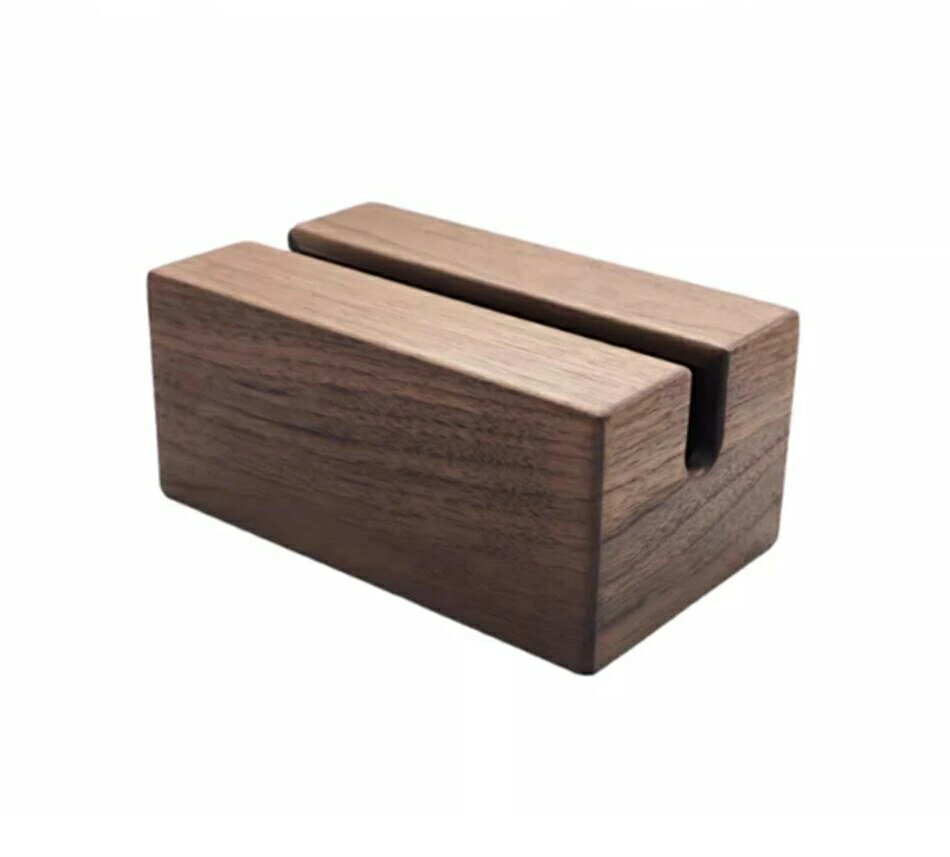 ウォールナット ティッシュケース木製ティッシュ箱実木ティッシュ箱シンプルアイデアホテル客室家庭用ティッシュ箱 [2]