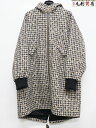 ルイヴィトン LOUIS VUITTON RW221W NUV FMCO07 モノグラム ウール モヘヤ コート サイズ38 美品 【中古】レディース アウター(4)
