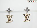 ルイヴィトン LOUIS VUITTON モノグラム・フラワー ピアス パンダント LV アイコニック フラワー M01287 美品 【中古】アクセサリー(4)