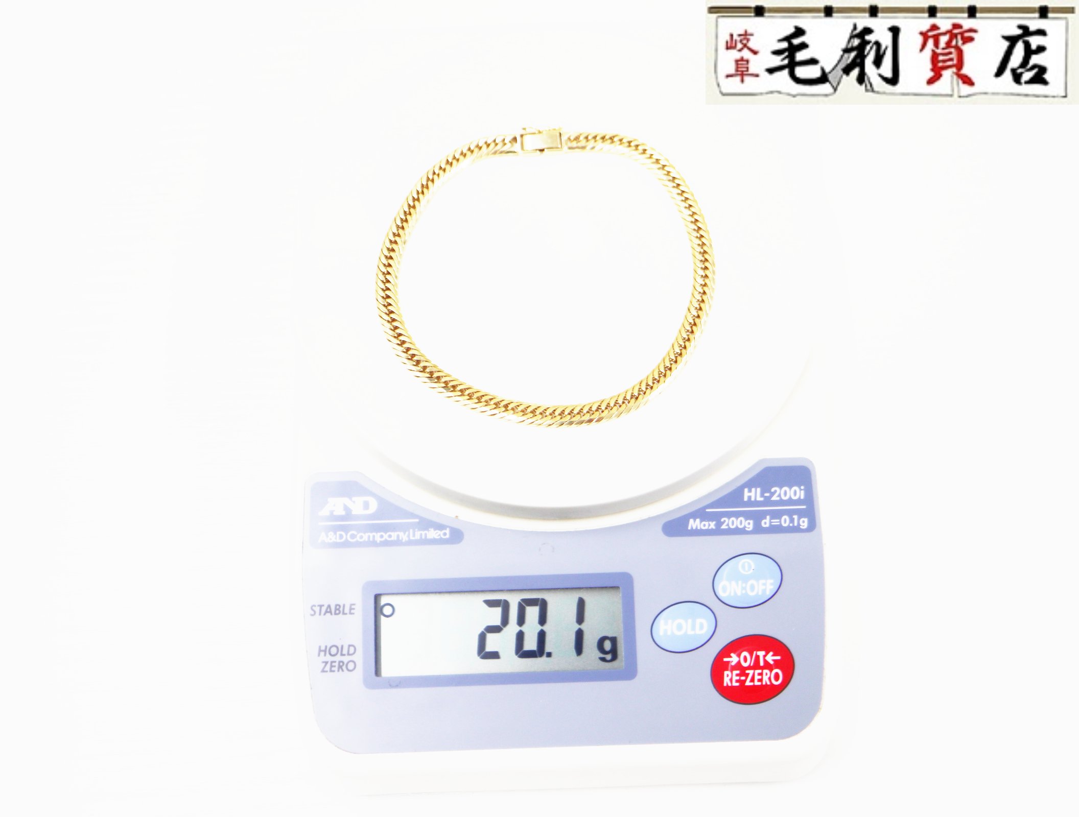 K18 キヘイ 喜平 アンクレット 8面トリプル 20.1g 8メントリプル 18金 イエローゴールド 750 YG 【中古】 ジュエリー