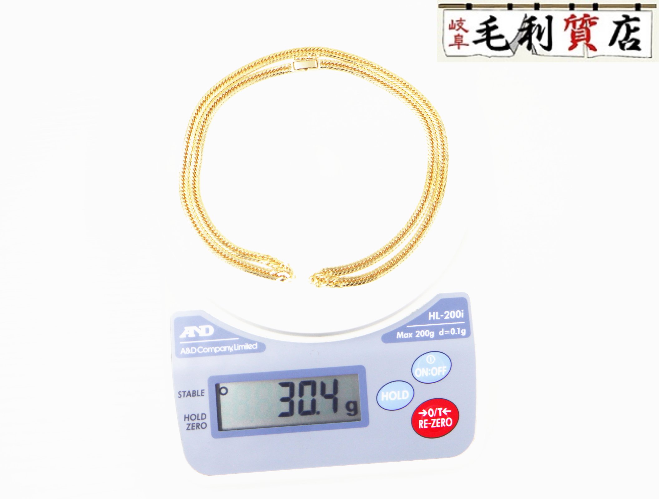 【中古】K18キヘイ喜平ネックレス...