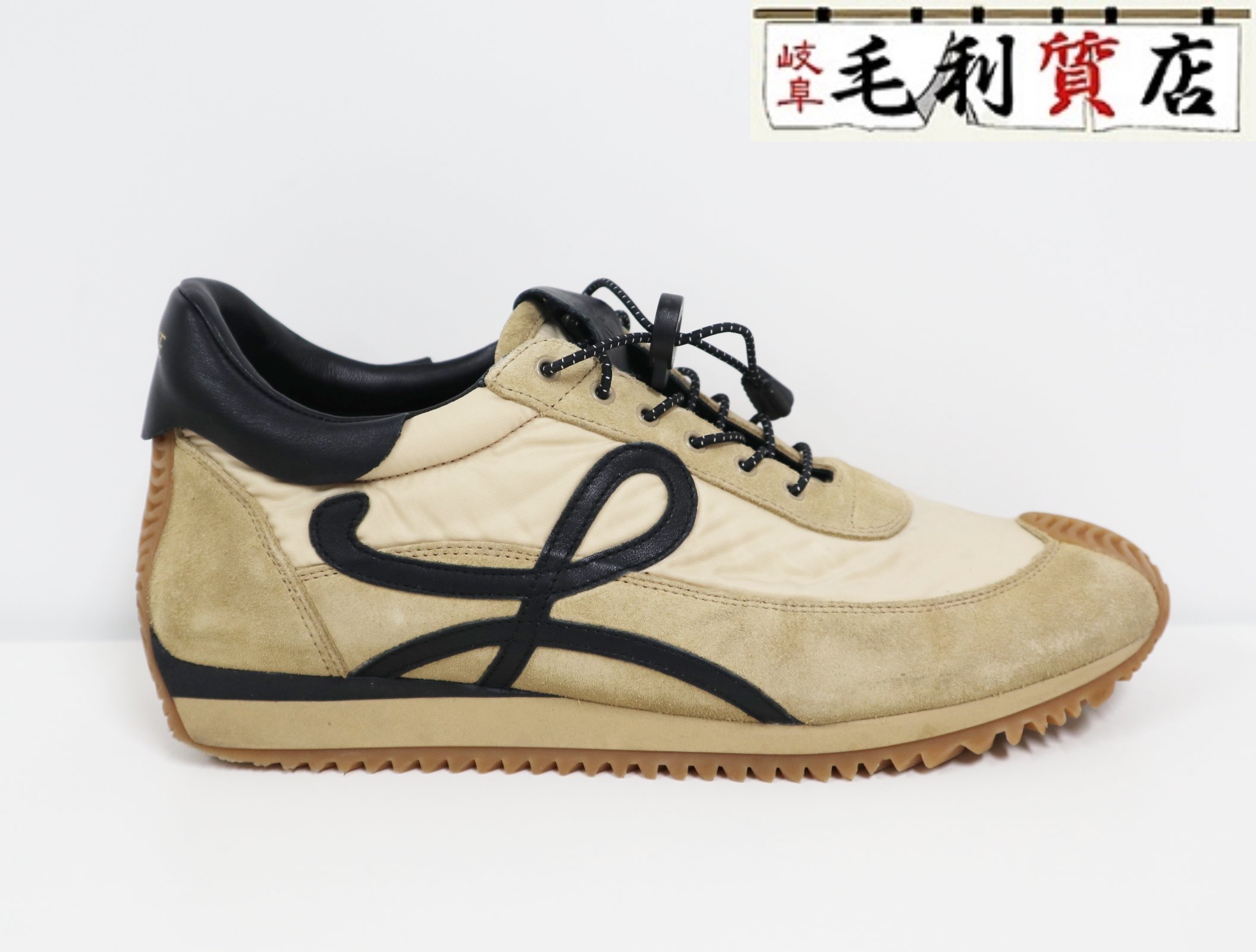 LOEWE ロエベ　メンズレザースニーカー　43サイズ 中古・古着通販】LOEWE (ロエベ) レザースニーカー ホワイト