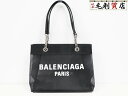 バレンシアガ BALENCIAGA デューティーフリー トートバッグ Duty Free 741602 2AADB ブラック 極上美品 【中古】バッグ