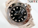 未使用品!!ROLEX ロレックス GMTマスターII 126715CHNR ピンクゴールド K18PG 自動巻き メンズ 時計