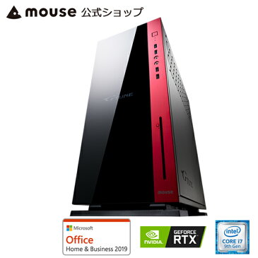 【マラソン期間中★ポイント10倍】MP-i1640SA1-M2SH2-MA-AB ゲーミングPC デスクトップ パソコン Core i7-9700K 16GB メモリ 256GB M.2 SSD(NVMe) 2TB HDD GeForce RTX 2060 SUPER DVDドライブ Office付き mouse マウスコンピューター PC BTO 新品