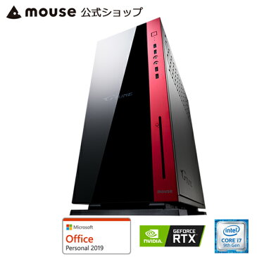 【マラソン期間中★ポイント10倍】MP-i1640SA1-M2SH2-MA-AP ゲーミングPC デスクトップ パソコン Core i7-9700K 16GB メモリ 256GB M.2 SSD(NVMe) 2TB HDD GeForce RTX 2060 SUPER DVDドライブ Office付き mouse マウスコンピューター PC BTO 新品