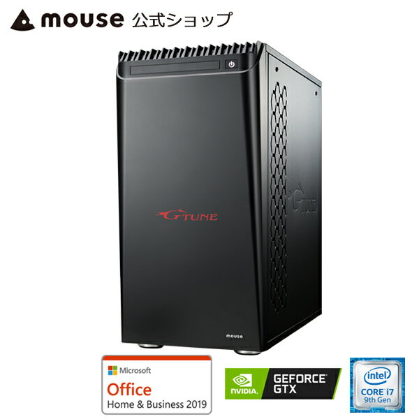 【ポイント5倍♪】G-Tune HN-Z-2070Super ゲーミングPC eスポーツ デスクトップ パソコン Core i7-9700K 16GB メモリ 256GB M.2 SSD(NVMe) 1TB HDD GeForce RTX2070 Super Microsoft Office付き mouse マウスコンピューター PC BTO 新品