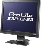 【送料無料！！】e-yama・PLE383S-B2X(ブラック)・15インチ液晶ディスプレイ