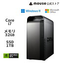 【最大2万円オフクーポン★5/6 09:59まで】DAIV FX-I7G6T Core i7-14700KF 32GB メモリ 1TB M.2 SSD GeForce RTX 4060 Ti 静音性が高い水冷CPUクーラー搭載！ Office付き デスクトップ パソコン マウスコンピューター 新品 クリエイターpc