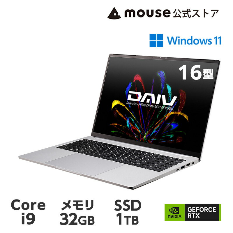 DAIV Z6-I9G70SR-A クリエイターPC 16型 WQX