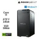 G-Tune DG-I5G60 ゲーミングPC デスクトップ パソコン Core i5-14400F 16GB メモリ 500GB M.2 SSD GeForce RTX 4060 Office付き 新品 マウスコンピューター mouse PC おすすめ