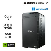 【ポイント5倍★4/23 09:59まで】G-Tune DG-I7G7S ゲーミングPC デスクトップ パソ...