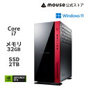 【ポイント5倍★3/29～4/1】G-Tune FZ-I7G8S ゲーミングPC デスクトップ パソコン Core i7-14700KF 32GB メモリ 2TB NVMe SSD GeForce RTX 4080 SUPER 水冷CPUクーラー 新品 マウスコンピューター