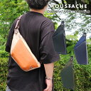 【ポイント最大10倍 7/4 19:59まで】MOUSTACHE/ムスタッシュ ボディバッグ メンズ/レディース 合皮 ブラック/ネイビー/キャメル/グリーン ...